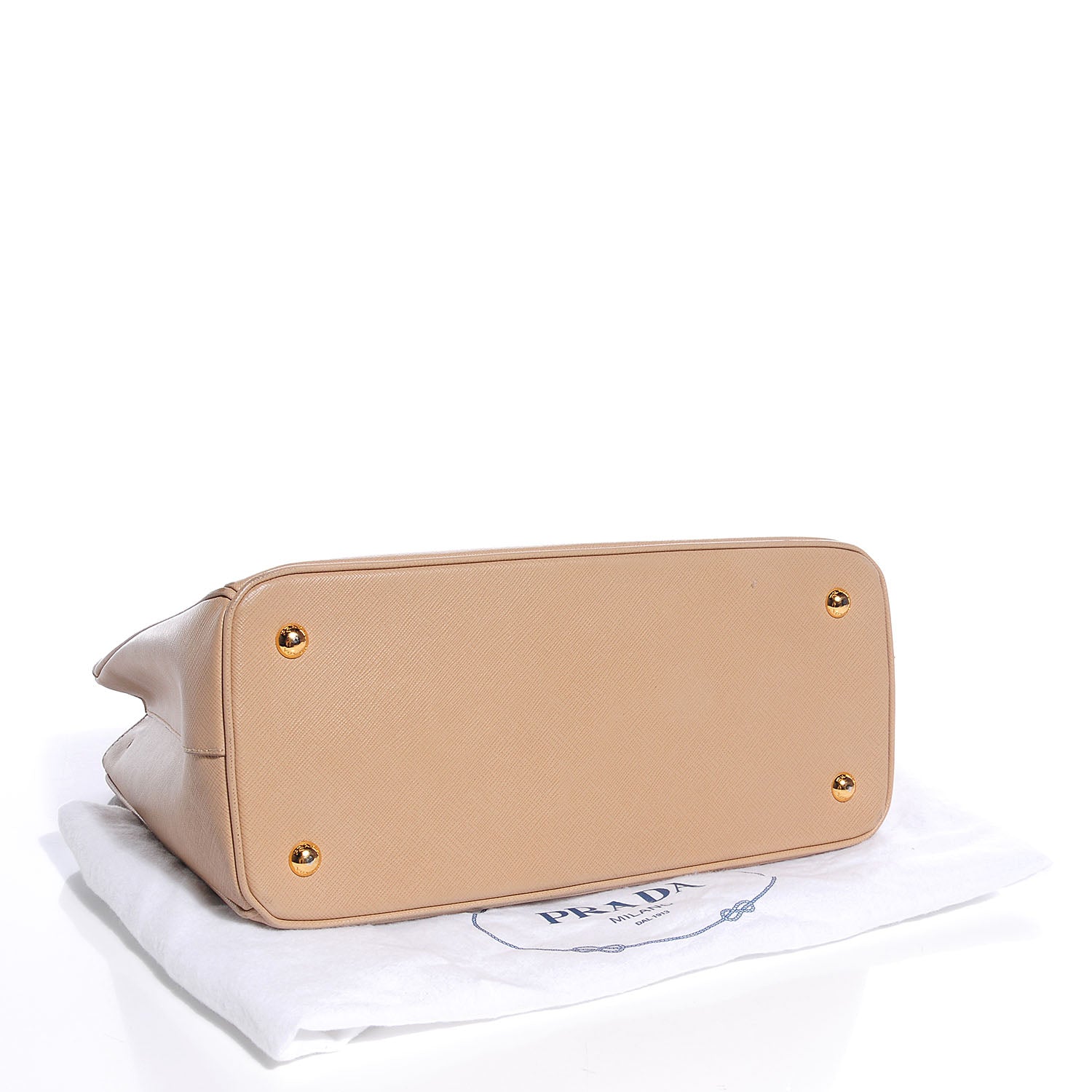 Prada Saffiano Lux Medium Tote Sabbia 4 of 14