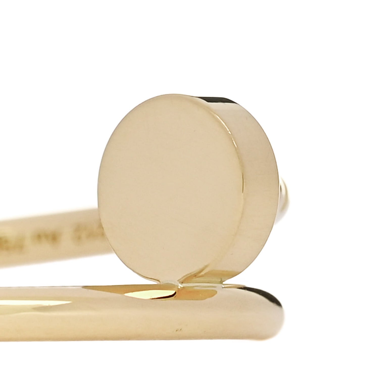 18K Yellow Gold Small Juste Un Clou Ring 52 6