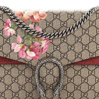 Gucci GG Supreme Monogram Blooms Medium Dionysus Shoulder Bag Beige Multicolor Dry Rose 8 of 15