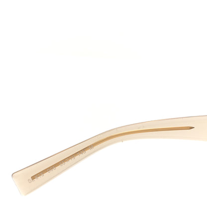 Saint Laurent Transparent Acetate Sunglasses SL 615 7 of 8