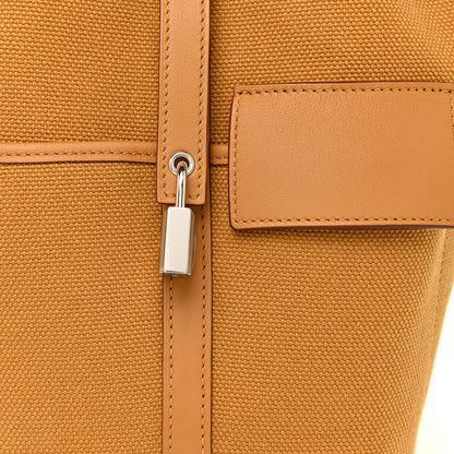Hermes Toile Goeland Swift Cargo Picotin Lock 18 Sesame 7 of 10
