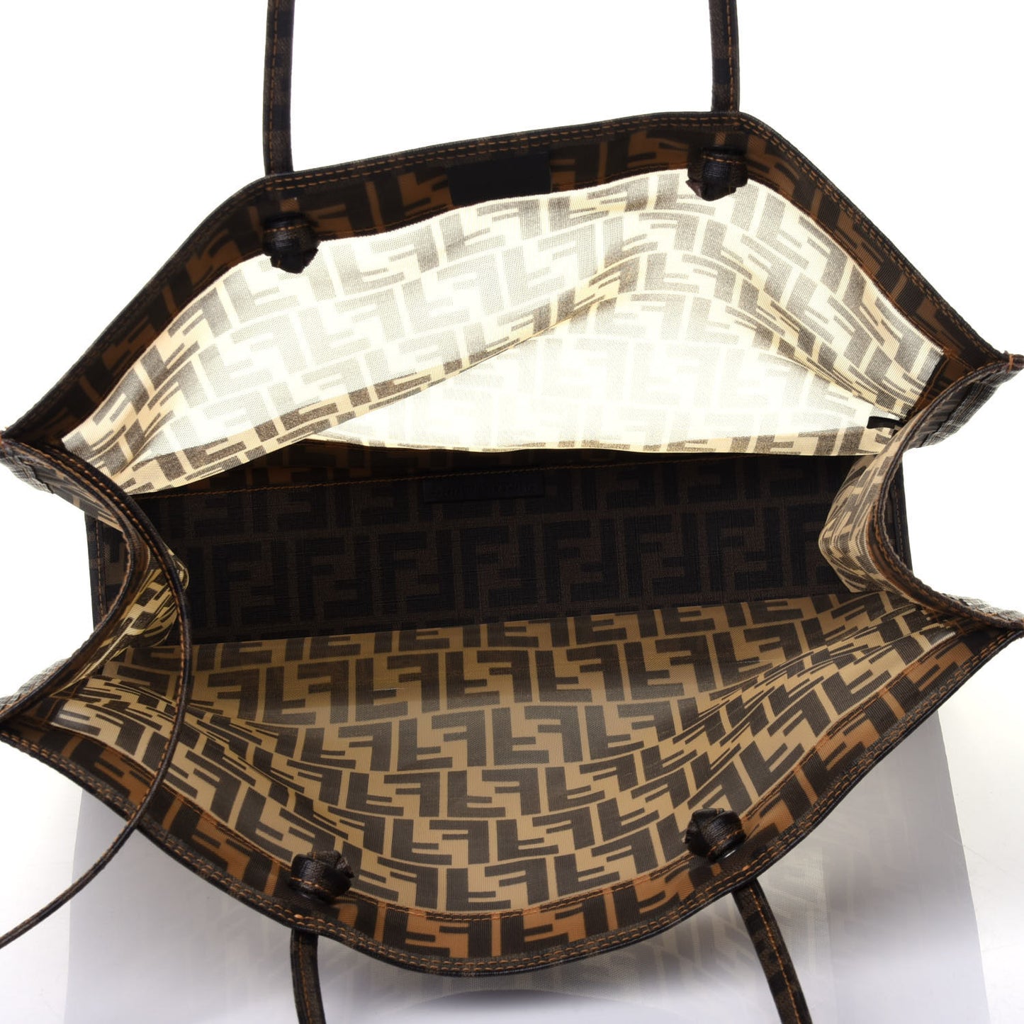 Mesh Glazed Fabric FF 1974 Tote Tobacco