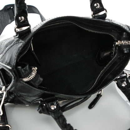 Balenciaga Agneau Giant 12 Silver Hardware Mini City Black 5 of 6