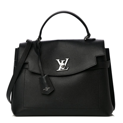 Louis Vuitton Calfskin Lockme Ever BB Black 1 of 12