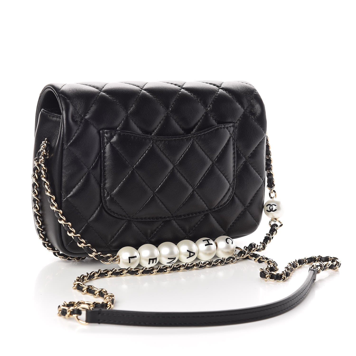 Chanel Lambskin Quilted Small My Precious Flap Black 3 of 11