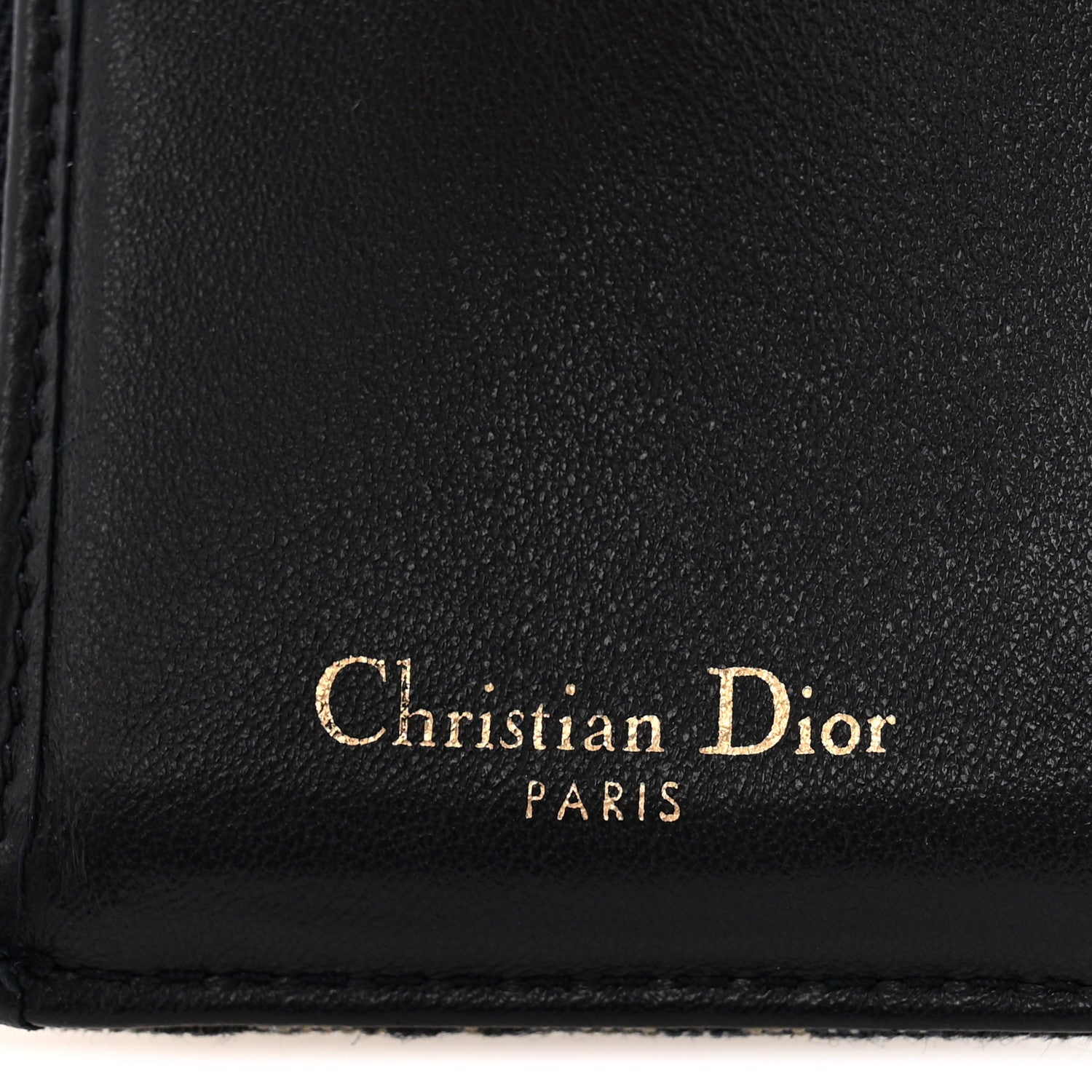 Christian Dior Oblique Saddle Lotus Wallet Blue 6 of 10