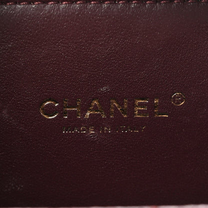 Chanel Caviar Quilted Small CC Filigree Vanity Case Beige Black 6 of 10
