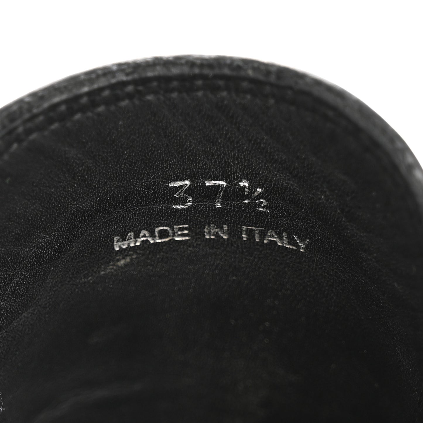 Spazzolato Triangle 40mm Loafer Mules 37.5  Black
