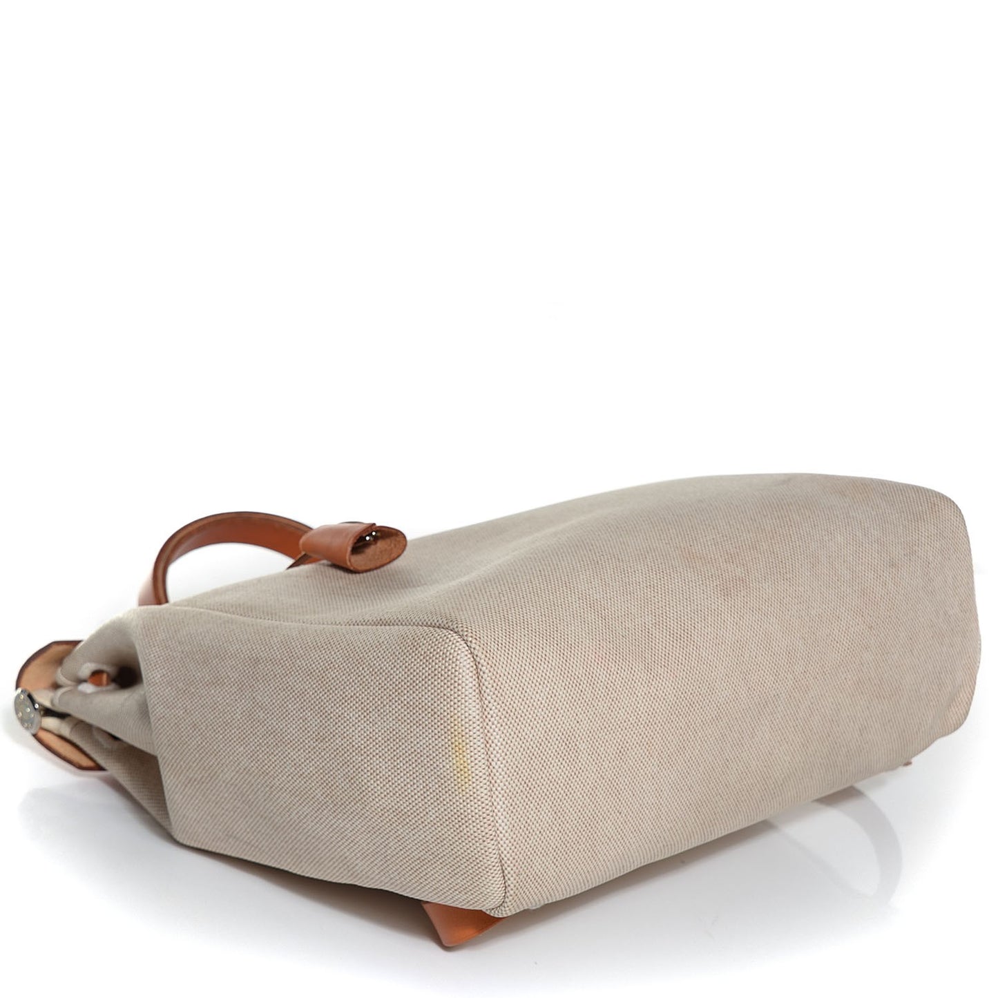 Toile Vache Calfskin Herbag 30 PM Backpack Natural