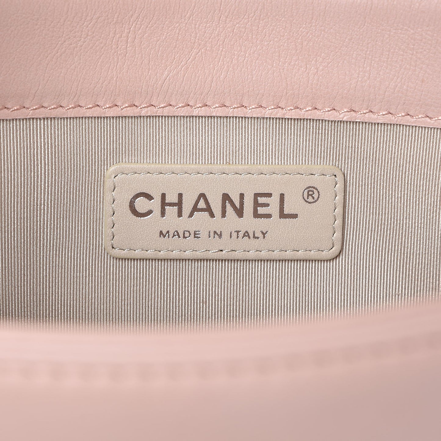 Calfskin New Medium Boy Reverso Flap Light Pink