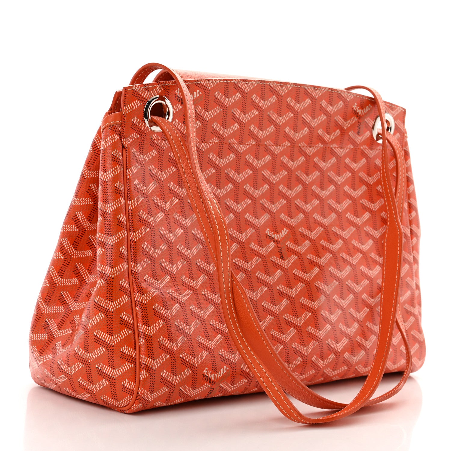 Goyard Goyardine Rouette PM Orange 3 of 9