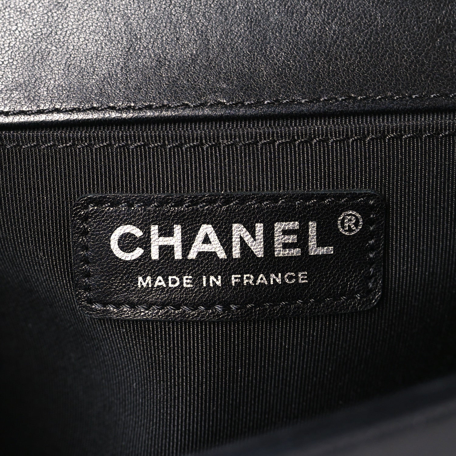 Chanel Lambskin Pleated Medium Boy Flap Navy 6 of 9