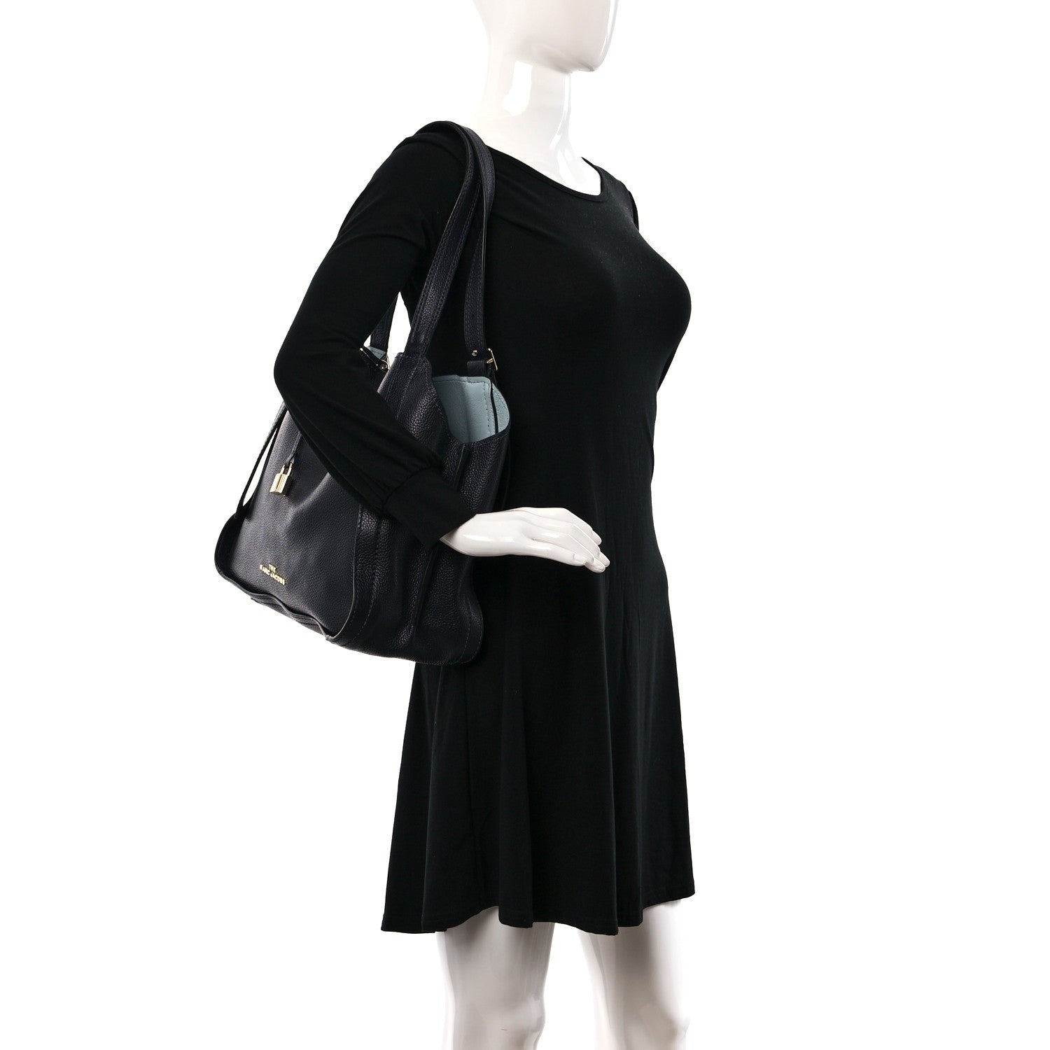 Marc Jacobs Grained Calfskin The Director Tote Blue Navy 2 of 10