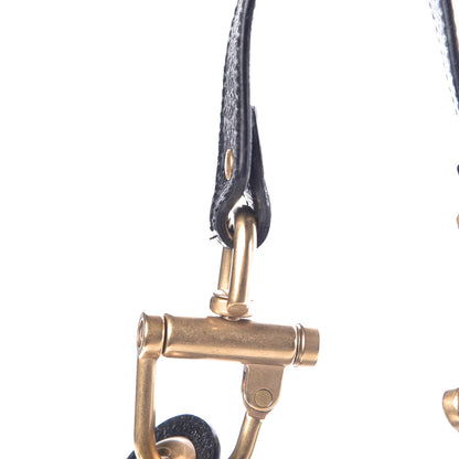 Gucci Monogram Mini Piston Lock Jackie O Hobo Shoulder Bag Black 8 of 14