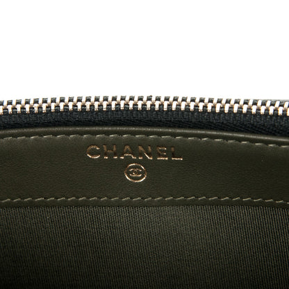 Chanel Caviar Quilted Small Boy Clutch With Chain Black 6 of 8