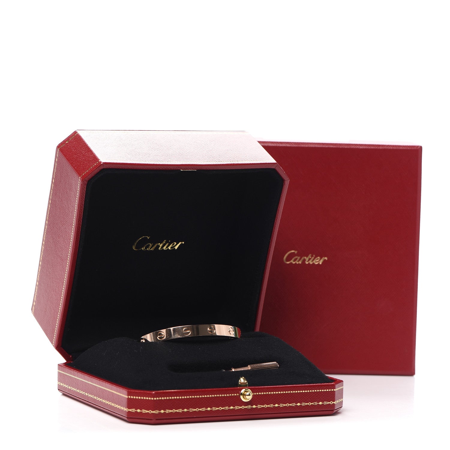 Cartier 18K Pink Gold LOVE Bracelet 16 6 of 6