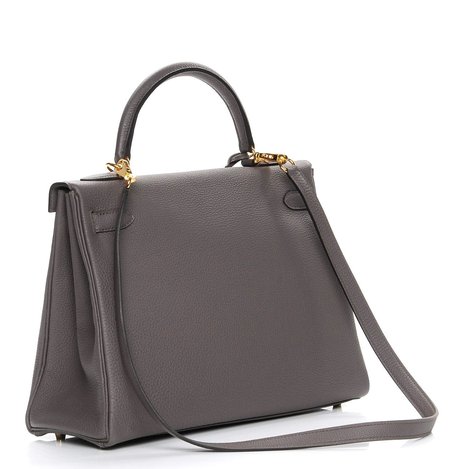 Hermes Togo Kelly Retourne 32 Etain 4 of 30