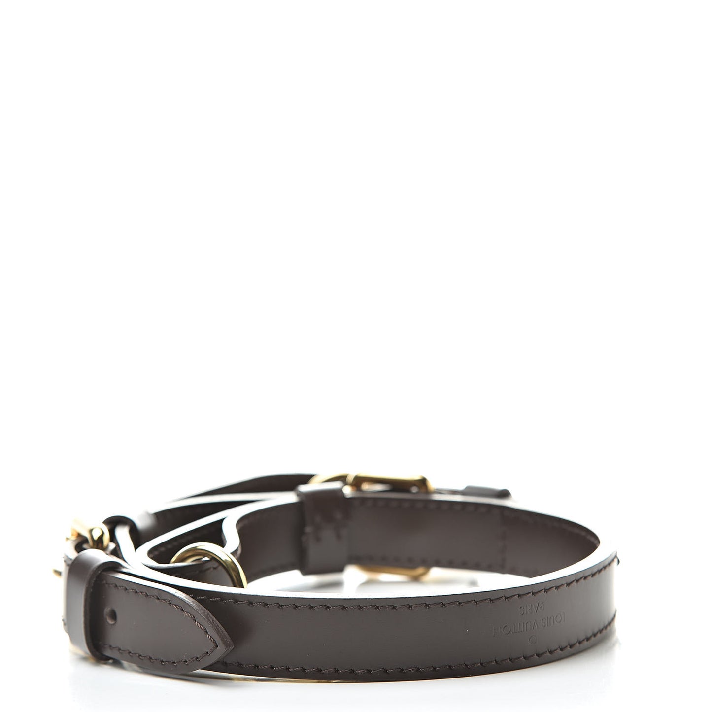 Calfskin Adjustable Trevi Shoulder Strap Brown