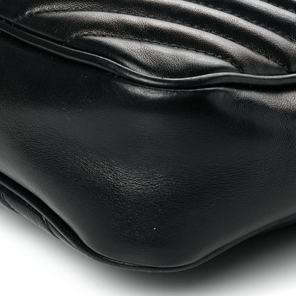 Saint Laurent Calfskin Matelasse Monogram Lou Camera Bag Black 10 of 10