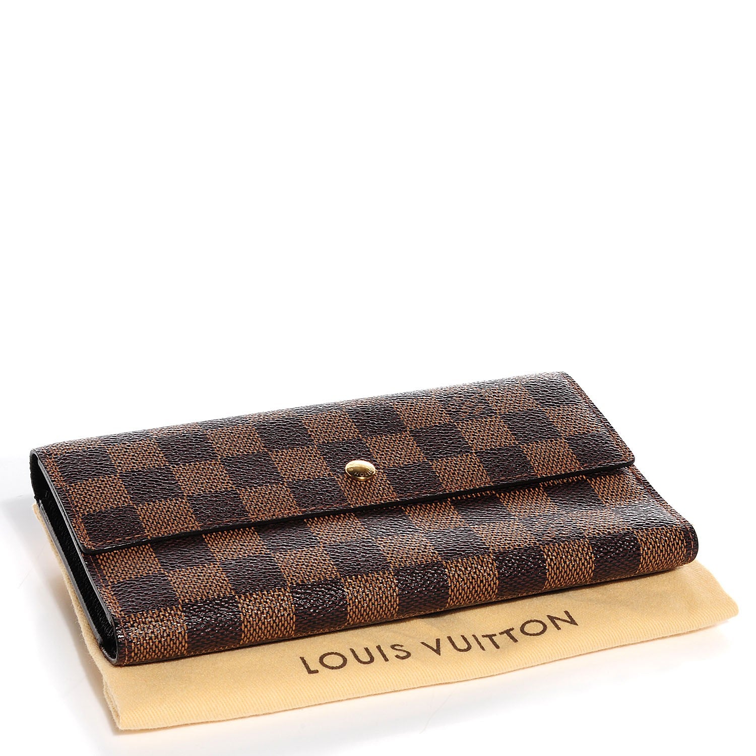 Louis Vuitton Damier Ebene Porte Tresor International Wallet 4 of 7