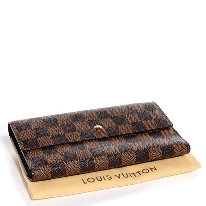 Louis Vuitton Damier Ebene Porte Tresor International Wallet 4 of 7