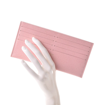 Louis Vuitton Calfskin Felicie Card Holder Insert Rose Ballerine 2 of 6