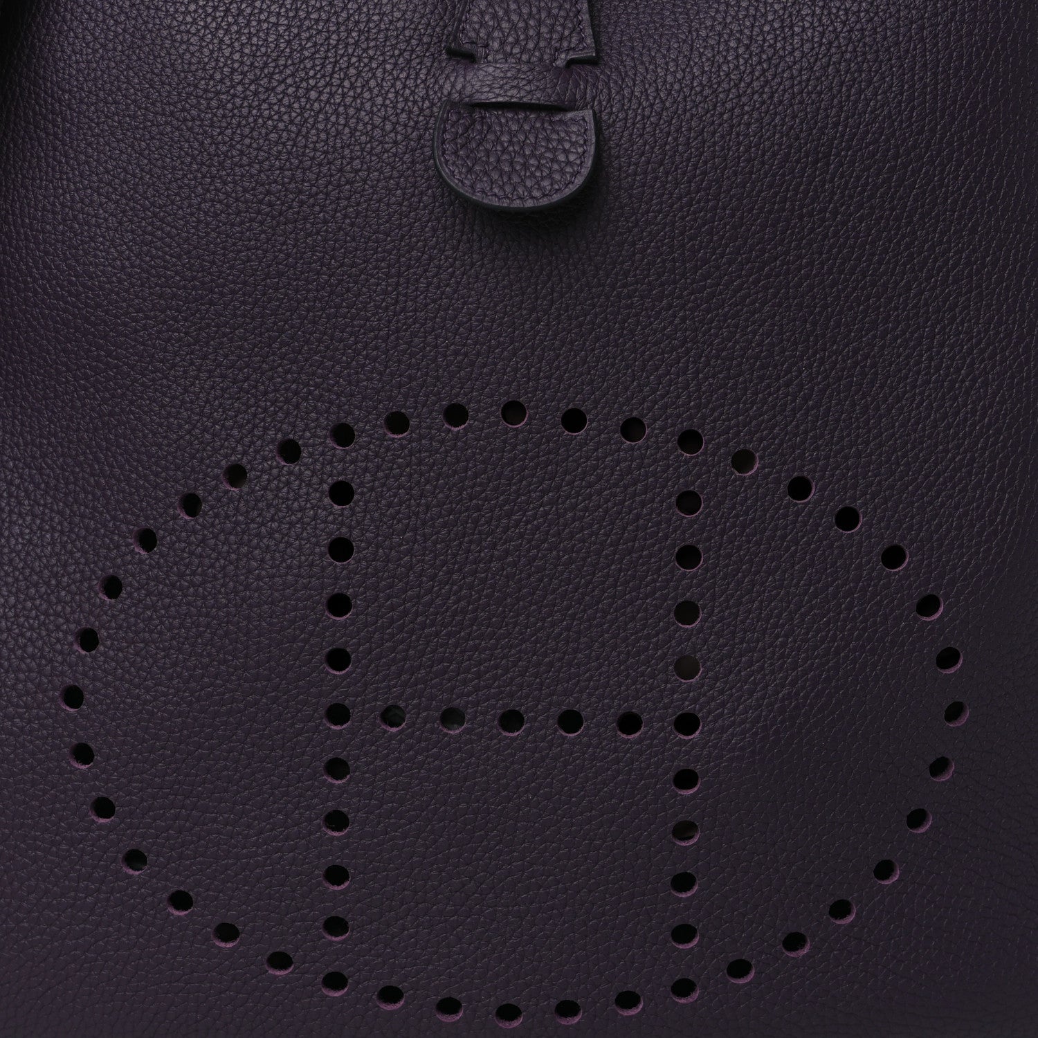 Hermes Togo Evelyne III TGM Raisin 7 of 9
