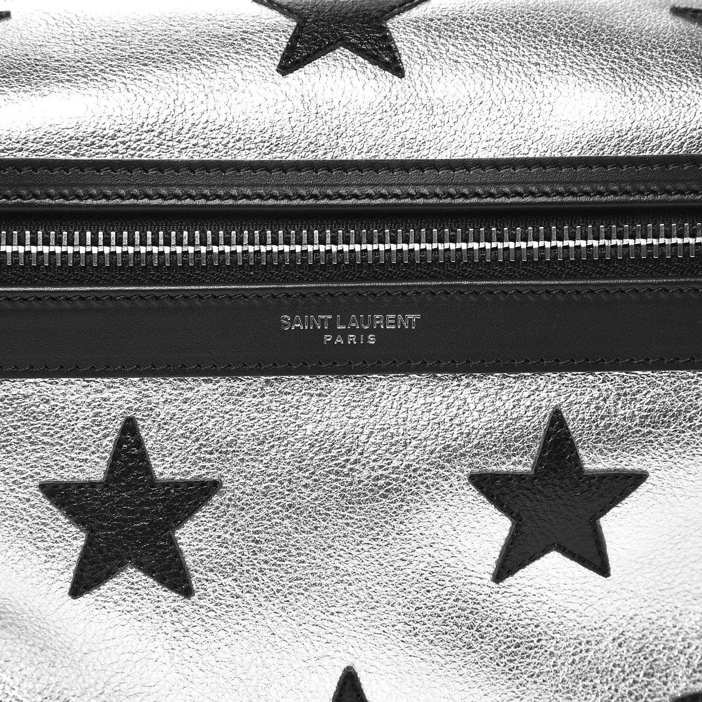 Metallic Buffalo Star Hunting Backpack Silver Black