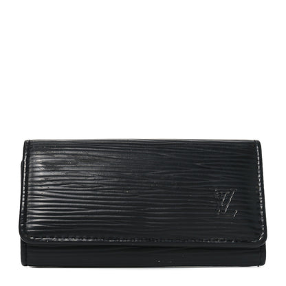 Louis Vuitton Epi Multicles 4 Key Holder Black 1 of 7