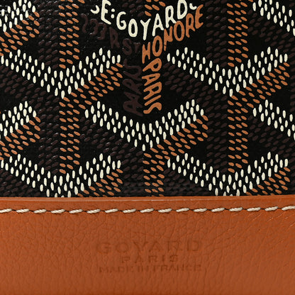 Goyard Goyardine Petit Flot Bucket Bag PM Black Gold 6 of 9