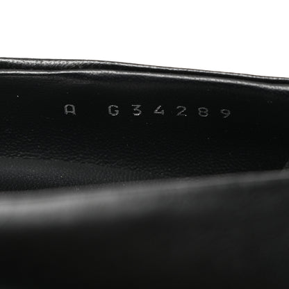 Chanel Lambskin CC Pumps 39.5 Black 8 of 9