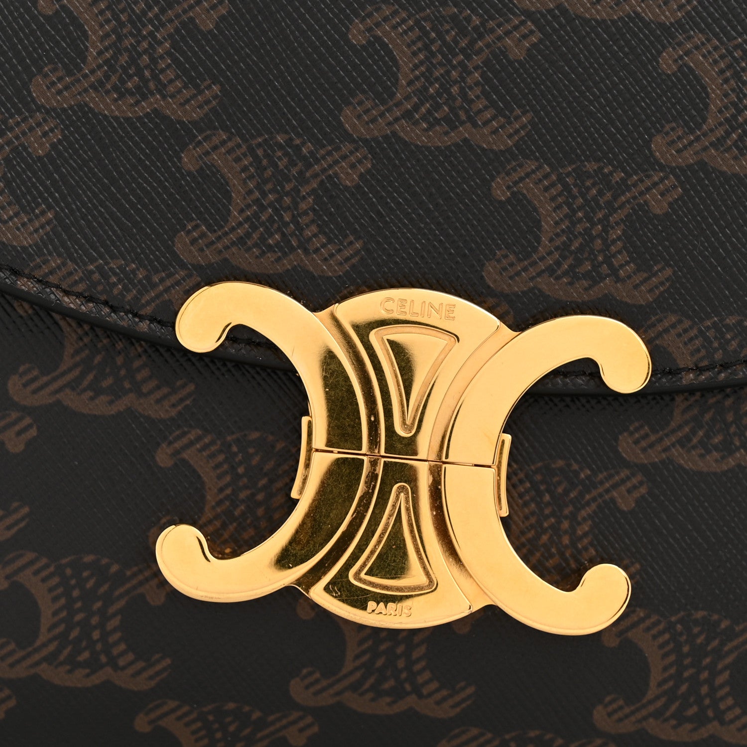 Celine Triomphe Canvas Teen Nino Tan 13 of 14