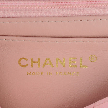 Chanel Lambskin Quilted Mini Square Flap Pink 6 of 8