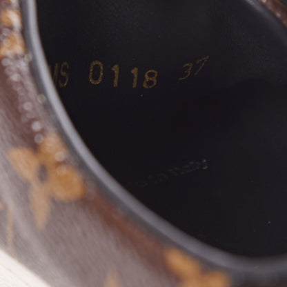 Louis Vuitton Patent Monogram Frontrow Sneakers 37 11 of 12