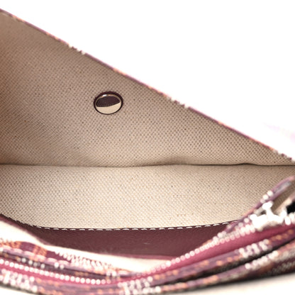 Goyard Goyardine Plumet Wallet Clutch Burgundy 5 of 11