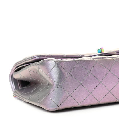 Chanel Iridescent Lambskin Quilted 2.55 Reissue 225 Flap Light Purple 7 of 9