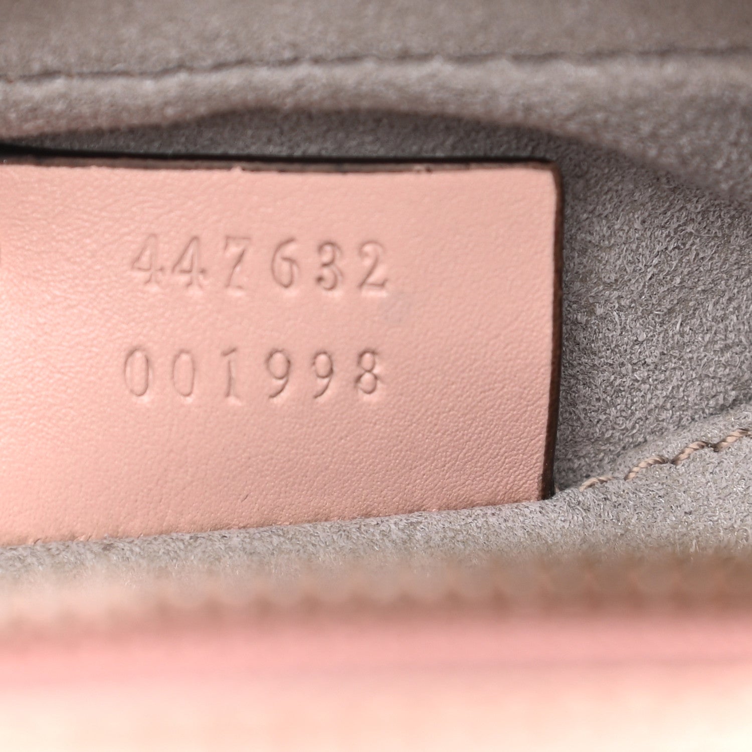 Gucci Calfskin Matelasse GucciGhost Small GG Marmont Chain Shoulder Bag Perfect Pink Rosa Ivory 6 of 10