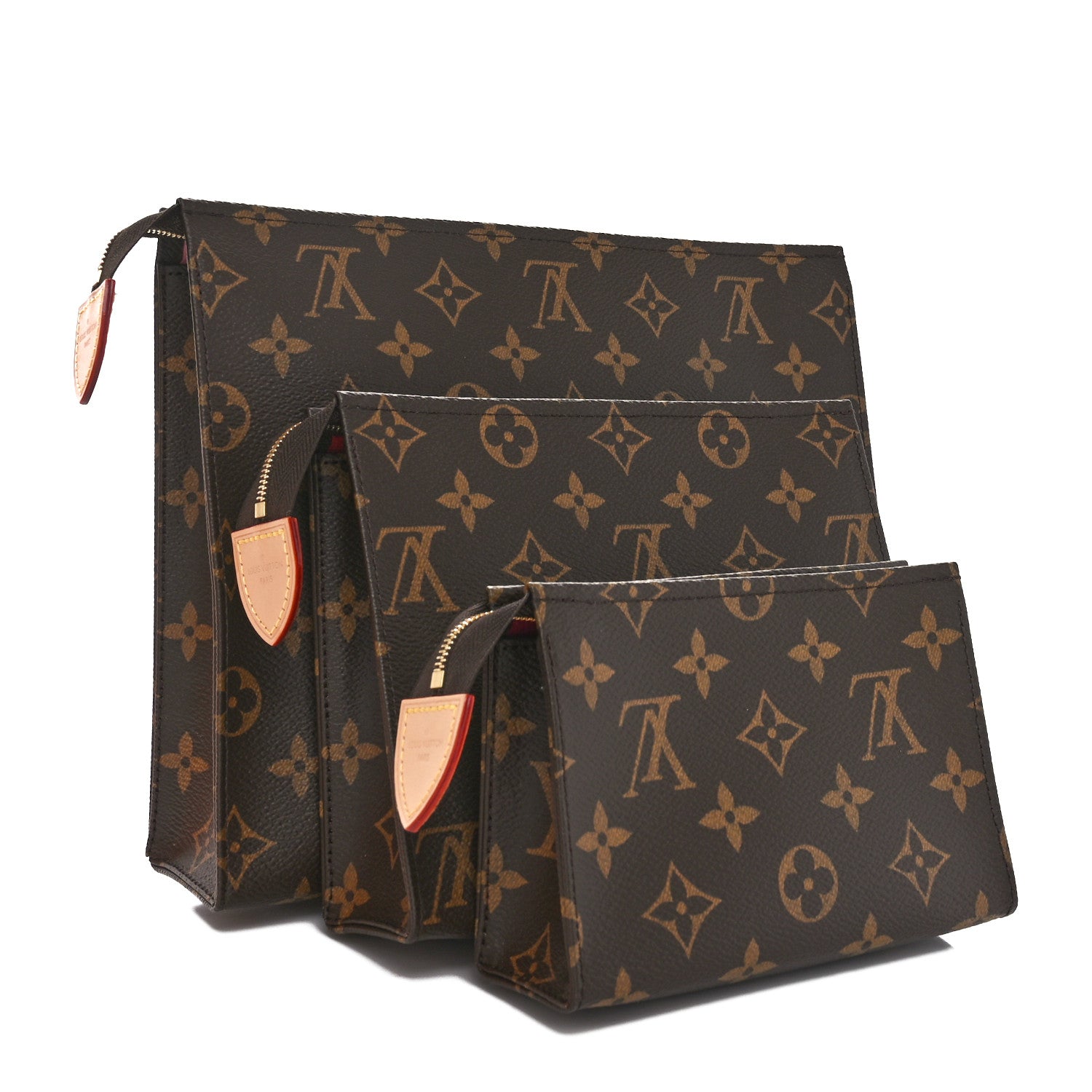 Louis Vuitton Monogram Trio Toilet Pouch Set 2 of 17