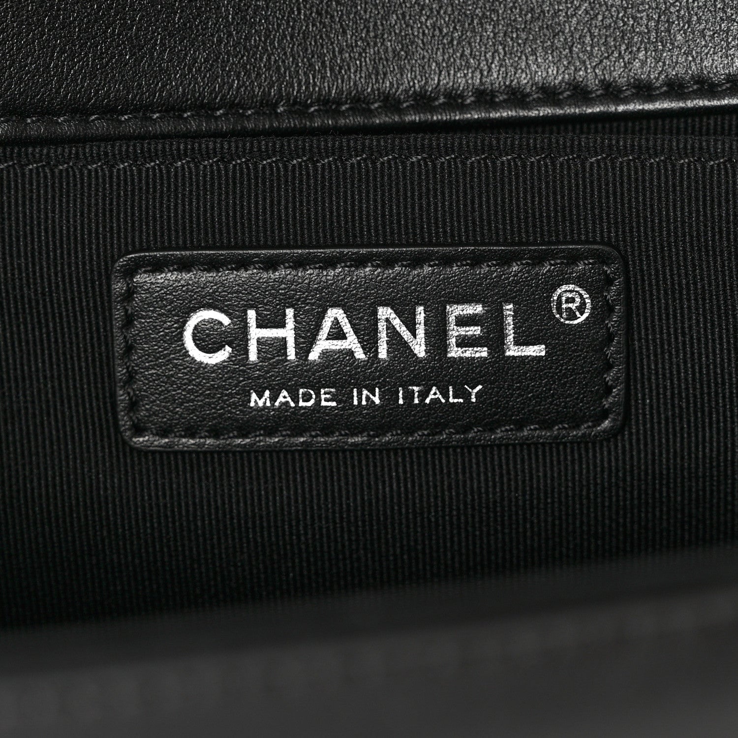 Chanel Calfskin Quilted Medium Boy Flap Black 6 of 9