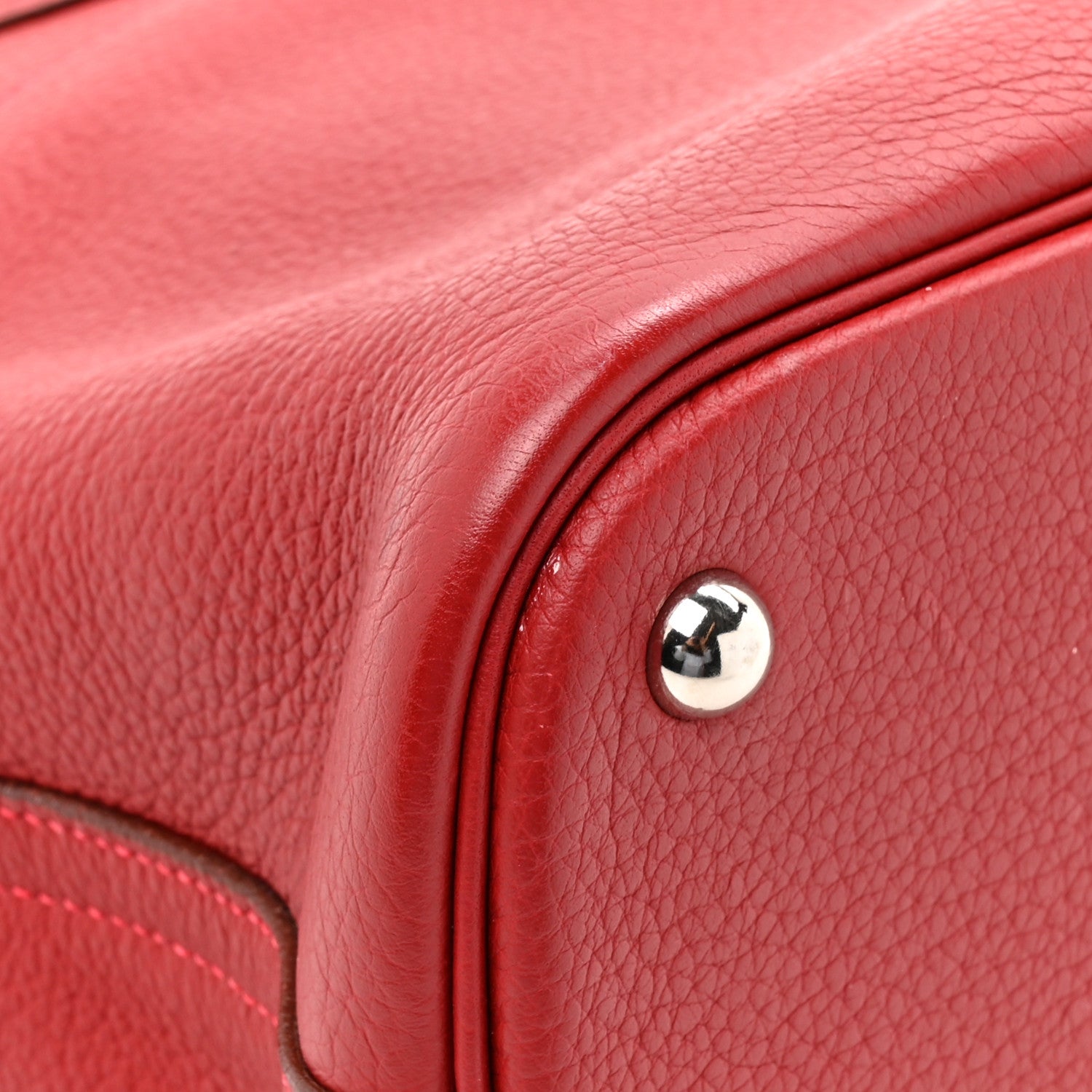Hermes Taurillon Clemence Bolide 31 Rouge Garance 12 of 14