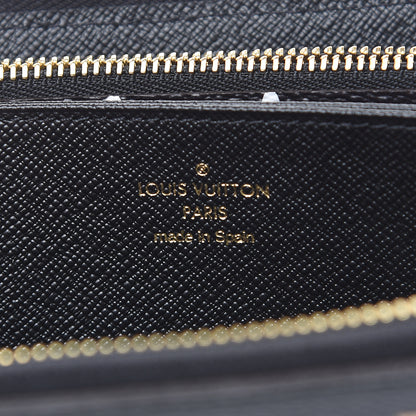 Louis Vuitton Monogram Giant Jungle Zippy Wallet Black 6 of 8