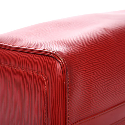 Louis Vuitton Epi Speedy 30 Rouge 12 of 18