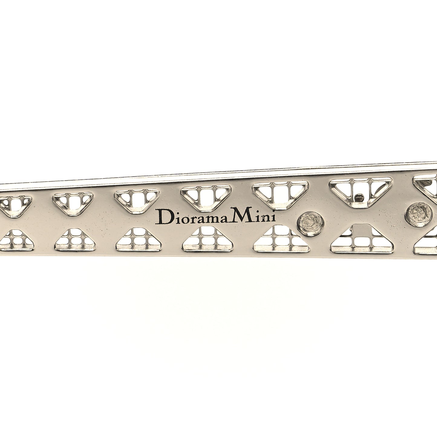 Diorama Mini Sunglasses Gold