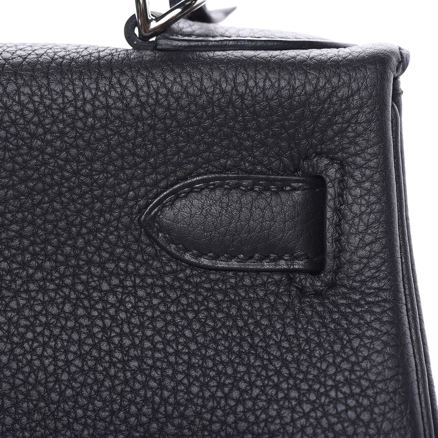 Hermes Togo Kelly Retourne 28 Black 25 of 32