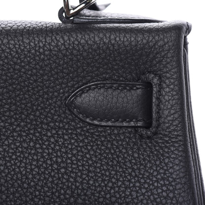 Hermes Togo Kelly Retourne 28 Black 25 of 32