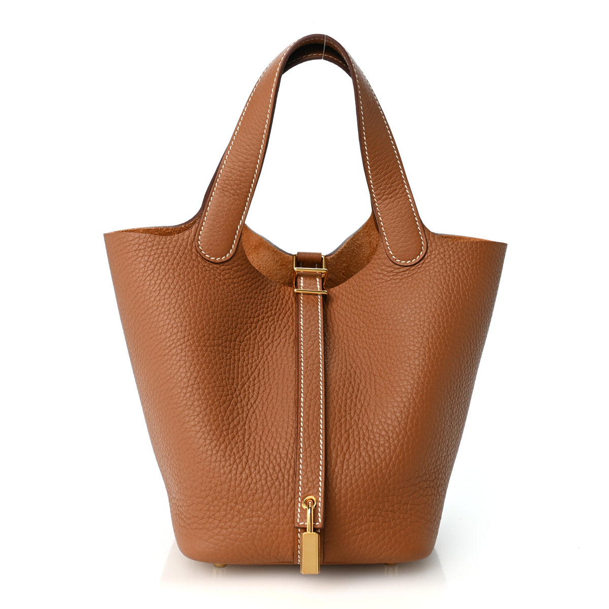 Hermes Taurillon Clemence Picotin Lock 18 PM Gold 19 of 19
