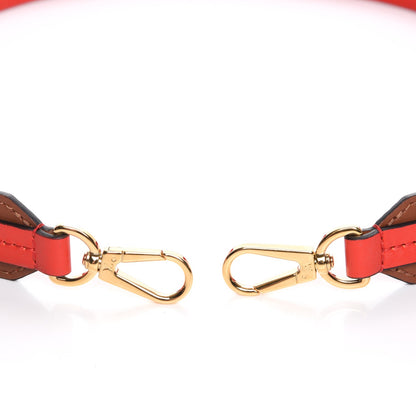 Louis Vuitton Calfskin Tuileries Shoulder Strap Caramel Rouge 4 of 4