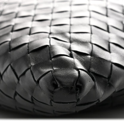 Bottega Veneta Calfskin Intrecciato Small Hop Black 10 of 10