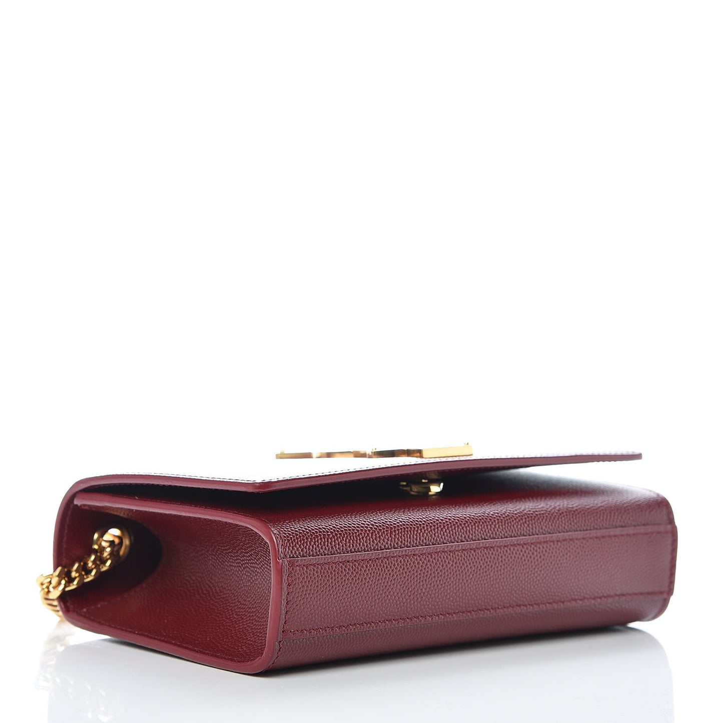 Grain De Poudre Small Monogram Kate Satchel Oxblood