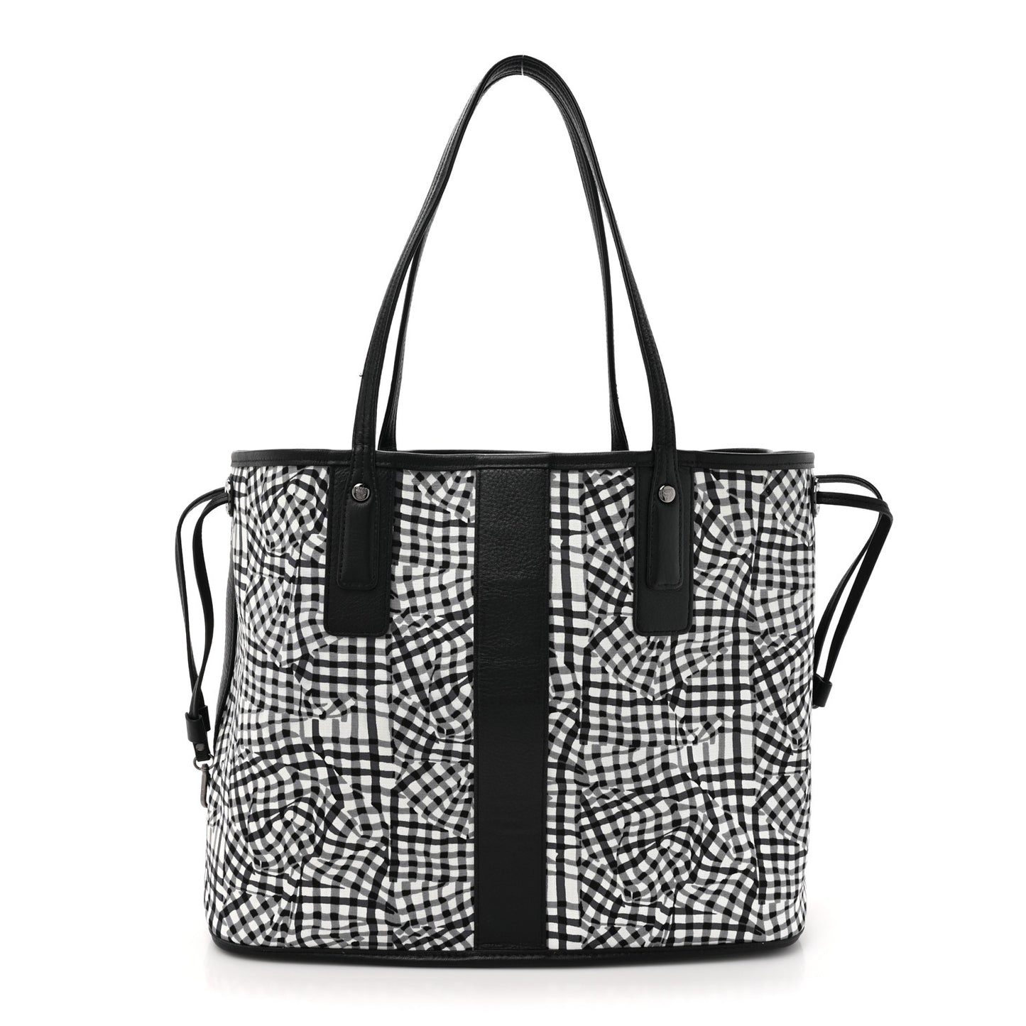 Visetos Medium Liz Reversible Shopper Tote Black